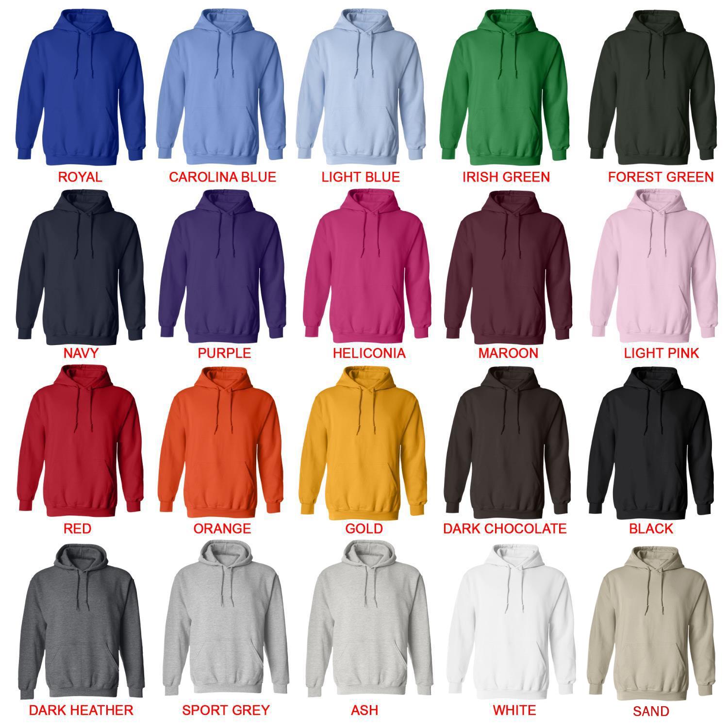 hoodie color chart - Greta Van Fleet Merch