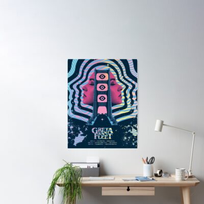 Greta Van Fleet Branch Two Poster Official Cow Anime Merch