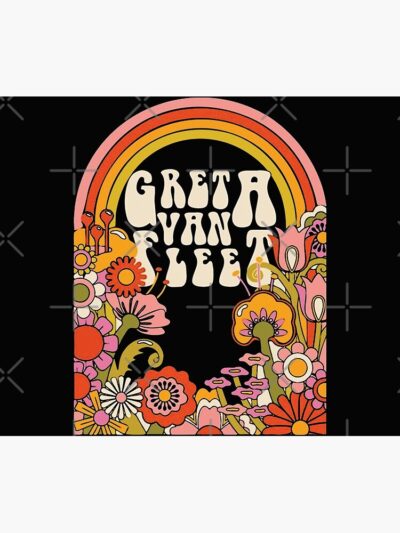 Greeta Van Fleet3 Greta Van Fleet Shirt, Retro Musical Shirt, Greta Van Fleet Rock Band Shirt, Boho Vintage Musician Shirt, Retro Greta Van Fleet T-Shirt Tee Tapestry Official Greta Van Fleet Merch