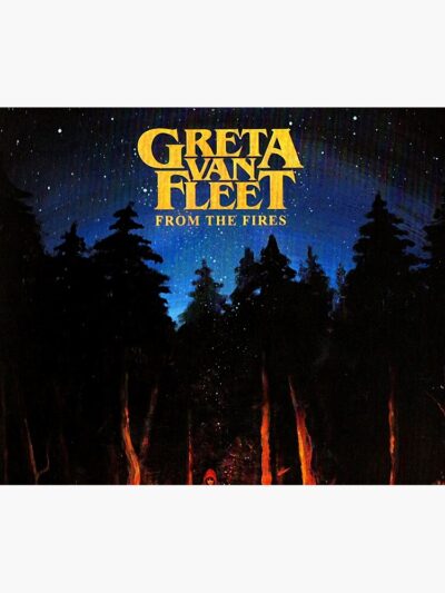 Greta Van Fleet Fraternal Fire Tapestry Official Greta Van Fleet Merch