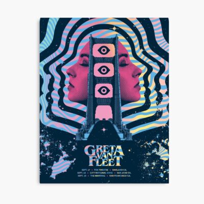 Greta Van Fleet Branch Two Poster Official Cow Anime Merch