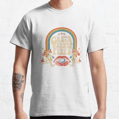 Iris Greta 2 Greta Van Fleet Shirt, Retro Musical Shirt, Greta Van Fleet Rock Band Shirt, Boho Vintage Musician Shirt, Retro Greta Van Fleet T-Shirt Tee T-Shirt Official Greta Van Fleet Merch