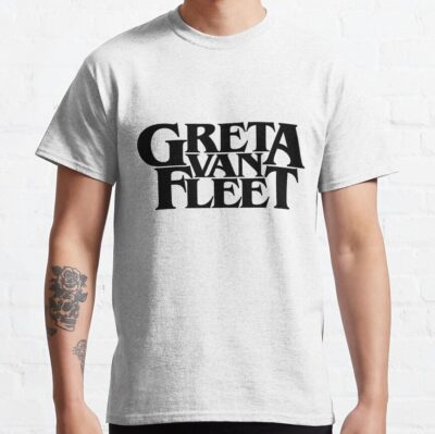 Greta Van Fleet Merch Greta Van Fleet Logo T-Shirt Official Greta Van Fleet Merch