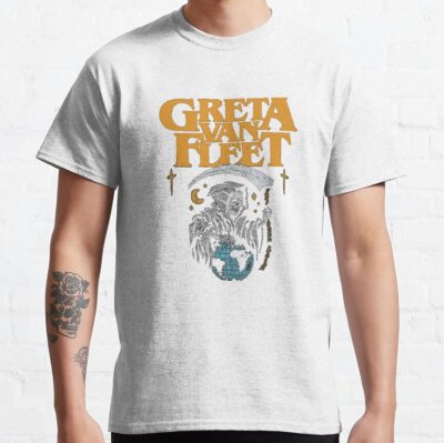 Greeta Van Fleet4 Greta Van Fleet Shirt, Retro Musical Shirt, Greta Van Fleet Rock Band Shirt, Boho Vintage Musician Shirt, Retro Greta Van Fleet T-Shirt Tee T-Shirt Official Greta Van Fleet Merch