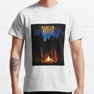 Greta Van Fleet Fraternal Fire T-Shirt Official Greta Van Fleet Merch