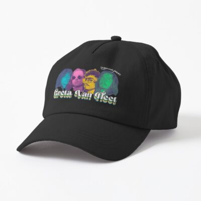 Greta Van Fleet-Poster Retro Heads Cap Official Greta Van Fleet Merch