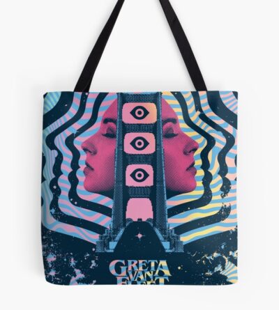 Greta Van Fleet Branch Two Tote Bag Official Cow Anime Merch