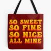 So Sweet So Fine Highway Tune Lyrics Greta Van Fleet Gvf Tote Bag Official Greta Van Fleet Merch