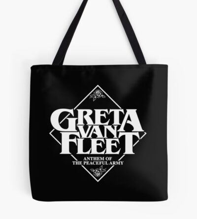 Red RhinoGreta Van Fleet Greta Van Fleet Greta Van Fleet Greta Van Fleet, Greta Van Fleet Greta Van Fleet Greta Van Fleet Tote Bag Official Cow Anime Merch