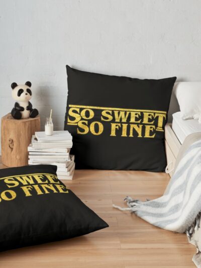 So Sweet So Fine Highway Tune Lyrics Greta Van Fleet Gvf Throw Pillow Official Greta Van Fleet Merch