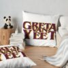 Greta Van Yeet Throw Pillow Official Greta Van Fleet Merch