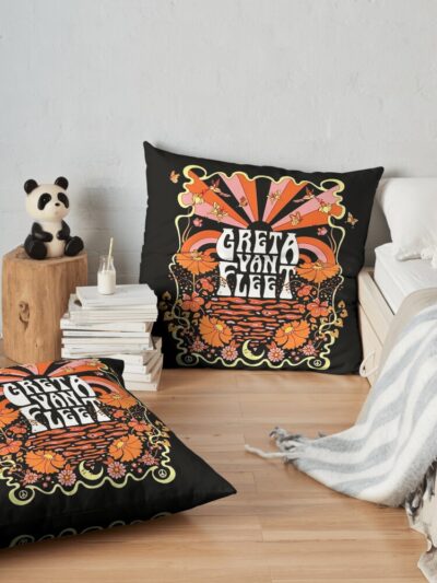 Greta Van Fleet,Great Greta Van Fleet,Greta Van Fleet,Greta Van Fleet, Greta Van Fleet,Greta Van Fleet,Best Greta Van Fleet, Greta Van Fleet Greta Van Fleet, Greta Van Fleet Greta Van Fleet*( Throw Pillow Official Greta Van Fleet Merch