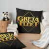 EffectiveGreta Van Fleet Greta Van Fleet Greta Van Fleet Greta Van Fleet, Greta Van Fleet Greta Van Fleet Greta Van Fleet Throw Pillow Official Greta Van Fleet Merch