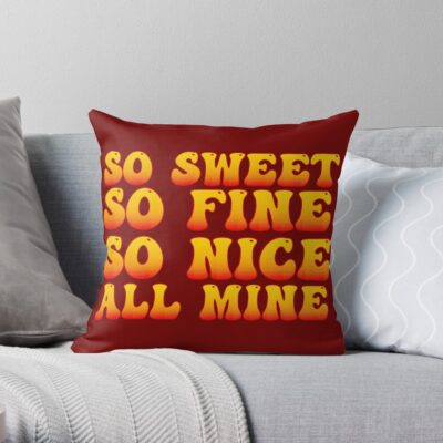 So Sweet So Fine Highway Tune Lyrics Greta Van Fleet Gvf Throw Pillow Official Greta Van Fleet Merch