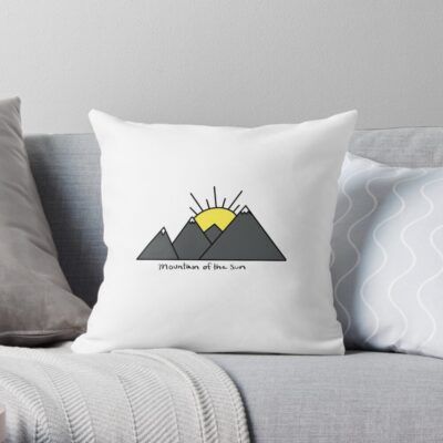 Mountain Of The Sun - Greta Van Fleet Throw Pillow Official Greta Van Fleet Merch