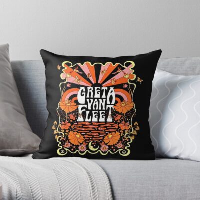 Greta Van Fleet,Great Greta Van Fleet,Greta Van Fleet,Greta Van Fleet, Greta Van Fleet,Greta Van Fleet,Best Greta Van Fleet, Greta Van Fleet Greta Van Fleet, Greta Van Fleet Greta Van Fleet*( Throw Pillow Official Greta Van Fleet Merch