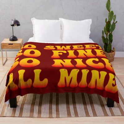 So Sweet So Fine Highway Tune Lyrics Greta Van Fleet Gvf Throw Blanket Official Greta Van Fleet Merch