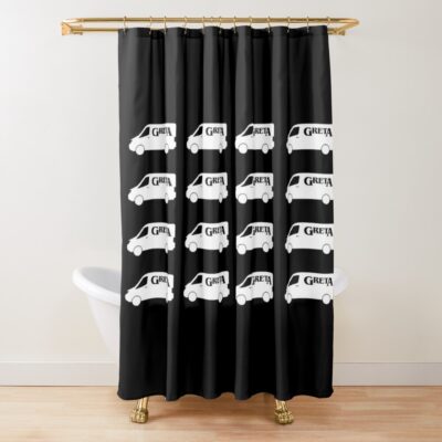 Greta Van Fleet Van Fleet Shower Curtain Official Greta Van Fleet Merch