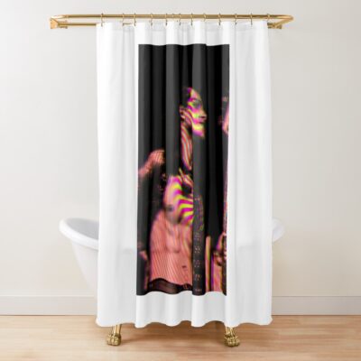 Greta Van Fleet- Sam Shower Curtain Official Greta Van Fleet Merch