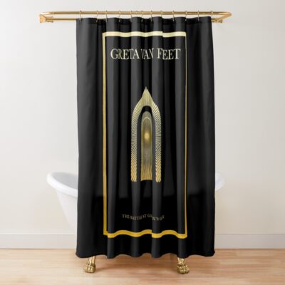 Shower Curtain Official Greta Van Fleet Merch