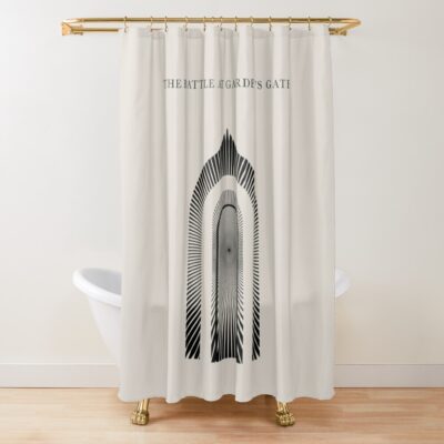 Official Greta Van Fleet The Battle At Gardens Gate. Shower Curtain Official Greta Van Fleet Merch